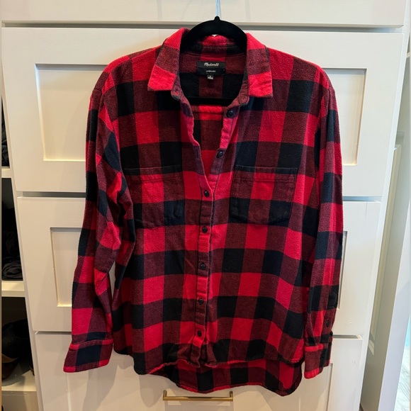 Madewell Boyfriend-Fit Flannel - Picture 5 of 5